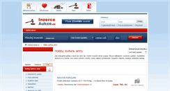 Desktop Screenshot of hobby-kultura-army.inzerce-aukce.cz
