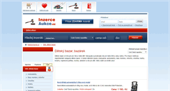 Desktop Screenshot of deti-detsky-bazar.inzerce-aukce.cz