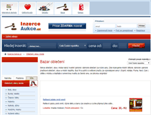 Tablet Screenshot of obleceni-obuv-moda.inzerce-aukce.cz